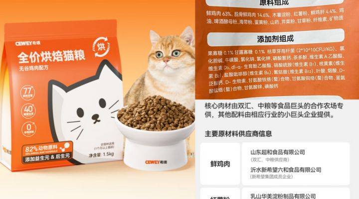 猫粮排行榜人气第一名是哪款？猫粮配方排行榜前十名测评前三