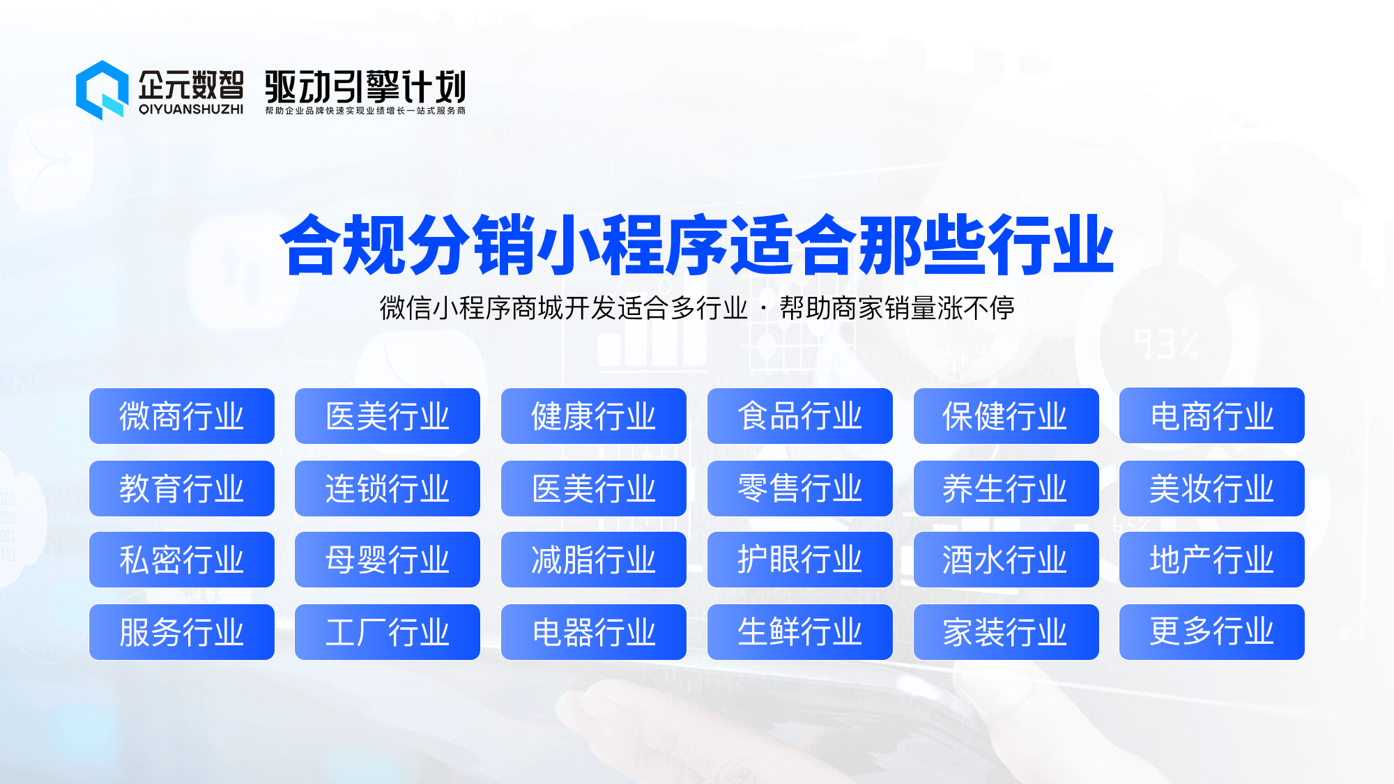 领取企元数智免费系统，享受终身免费升级服务