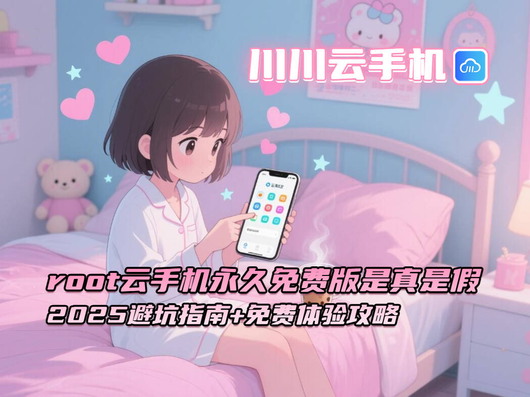 root云手机永久免费版是真是假？2025避坑指南+免费体验攻略