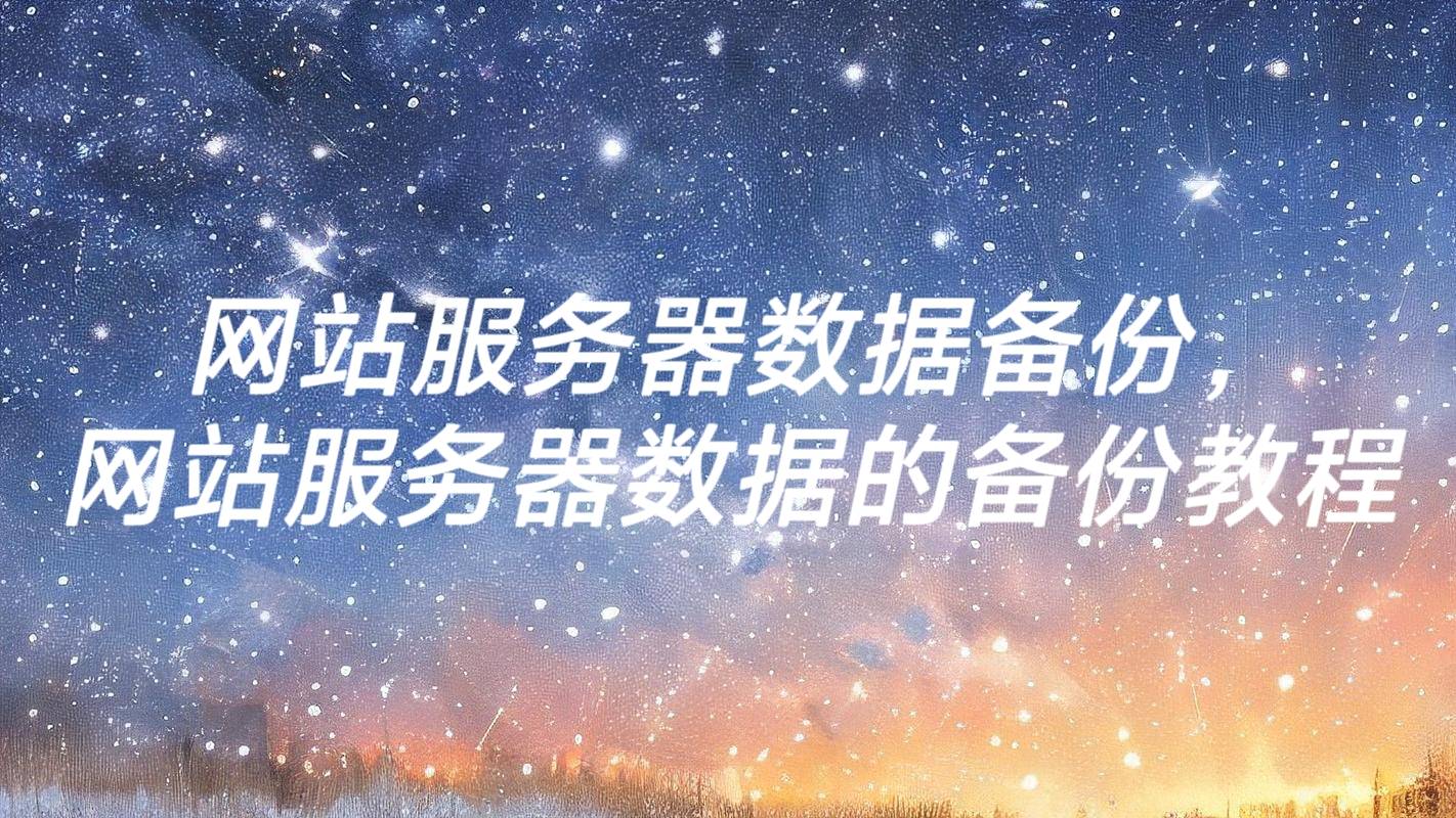 网站服务器数据备份，网站服务器数据的备份教程