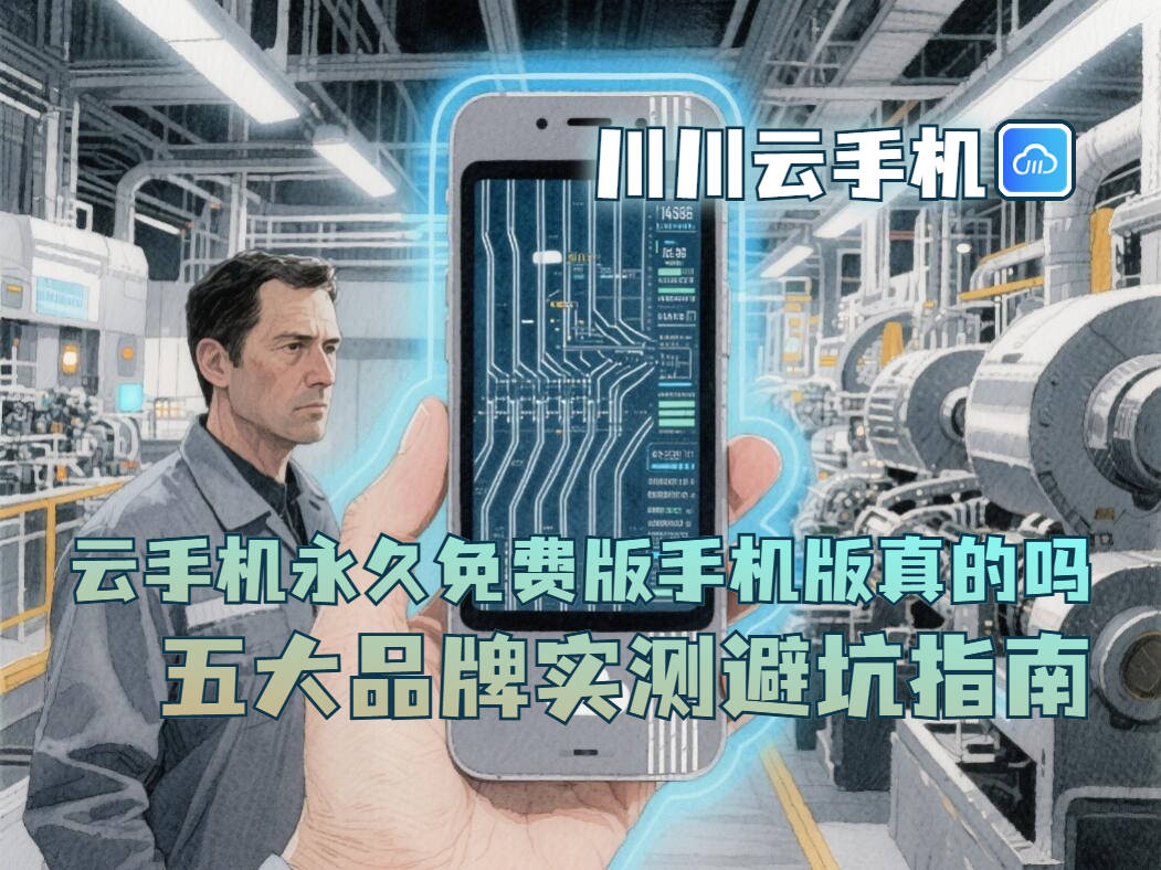 云手机永久免费版手机版真的吗？五大品牌实测避坑指南