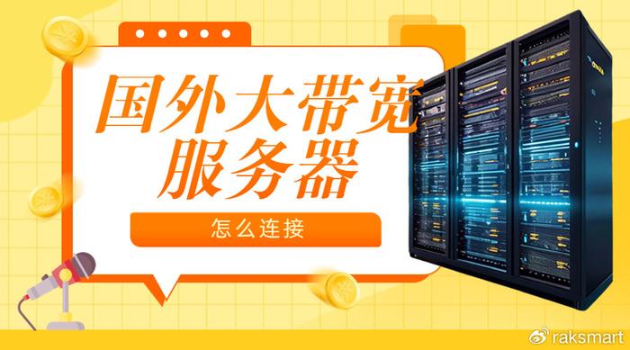 国外大带宽服务器怎么连接